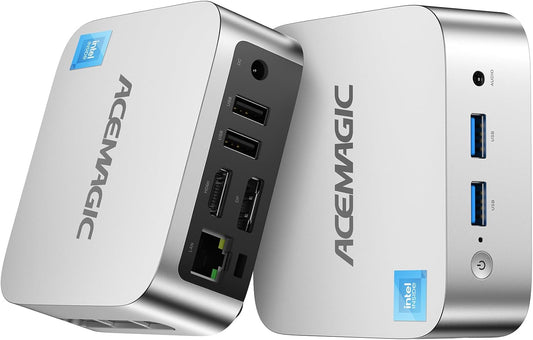 Vista V1 Mini PC Computers, Twin Lake N150(Beat N100/N95, up to 3.6Ghz), 16GB DDR4 RAM 512 SSD Mini Computers,11 Pro Desktop 4K Dual Display/Hdmi/Wifi/Bt/Lan for Home/Office