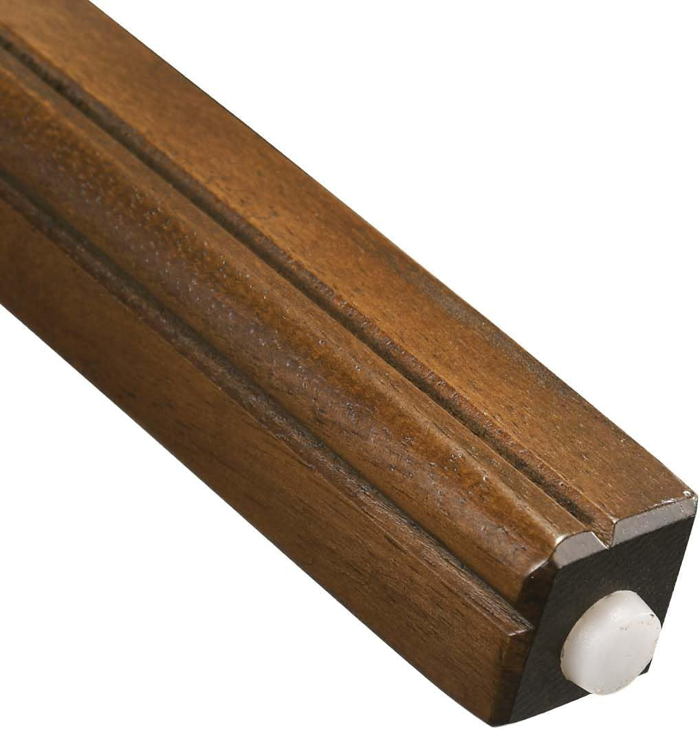 Nesting Tables Set of 3, Small Sofa Side Table Rustic Stacking End Table Rectangle Solid Wood Coffee Tables for Small Space - Walnut