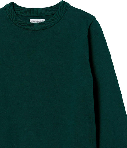Boys and Toddlers' Uniform Cotton Crewneck Sweater