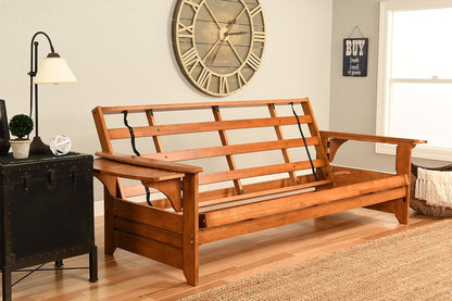 Phoenix Futon Set, Full, Linen Stone