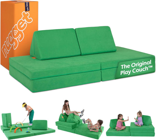 - the Original Play Couch for Kids - Modular Foam Children'S Sofa for Playroom, Imagination, & Creative Open Ended Play - Washable & Convertible Playroom Furniture, Fairway