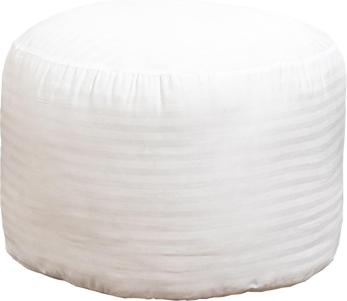 Pouf Filler PP Cotton Footstool Pouf Stuffing Pouf Insert Ottoman Filler Bean Bag Filler 20X20X12 Inches Round