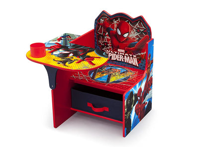 Chair Desk with Storage Bin - Greenguard Gold Certified, Spider-Man