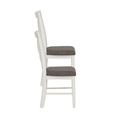 Powell Furniture Jane Side, Antique White Dining Chair