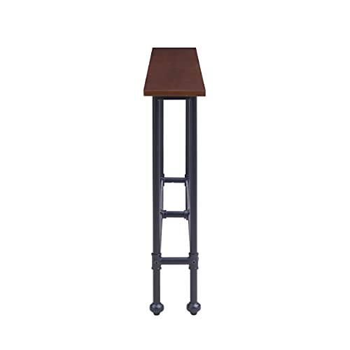 Agnew Skinny Console Table, black (AMZ0906MC), 56 in x 8 in x 30 in