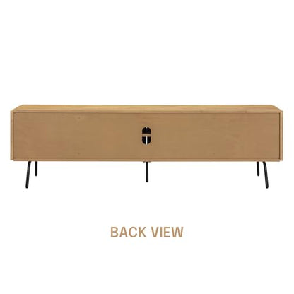 Mossic TV Media Cabinet with 4 Doors for TVs, view 8
