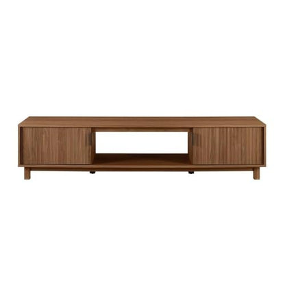 Arundo Fluted TV Stand for TVs up to 80 Inches, 70" TV Stand, Mocha, view 5