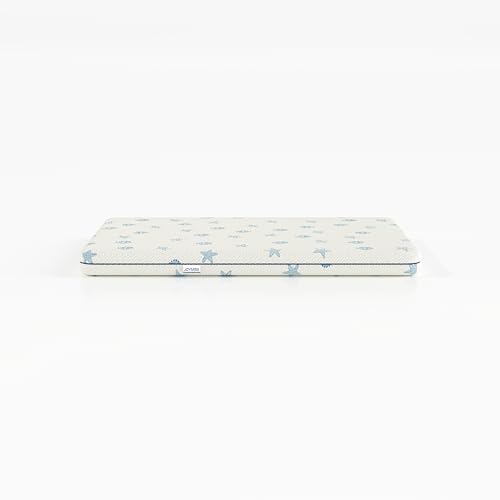 Pack n Play Mattress for Trend Playard, 36.5" x 25" x 2" Gel Memory Foam Mattress with Removable Soft Cover Fit for Dream On Me Nest/Zodiak/Zoom Portable, Pamo Babe Deluxe and Baby Trend Playard