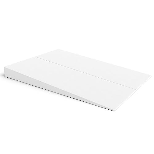 Mattress Elevator - Under Bed 7-Inch Incline Foam Support - Riser for Acid Reflux, GERD, and Sleep Relief - Queen