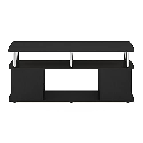 Jaya TV Stand, 3-Tier Entertainment Center with Open Shelf, view 5