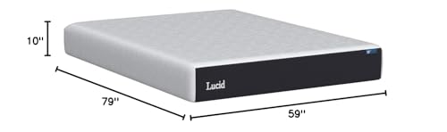 ® 10" Medium Gel Memory Foam Mattress – Bamboo Charcoal & Cooling Gel – Fiberglass Free – Bed in a Box – CertiPUR-US® Certified – Queen Size