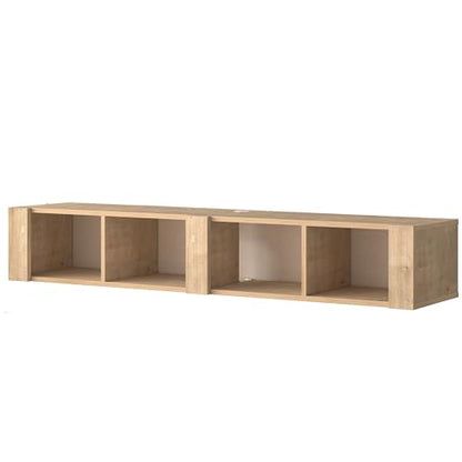 Atelier Mobili Floating TV Stand for 75 Inch TVs – Wall Mounted Entertainment, view 7