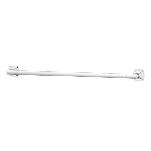 Vaneri Bath Towel Bar for Bathroom, 24-Inch, Wall-Mounted, Screw-in, Polished Chrome Finish, BTBVRI2C