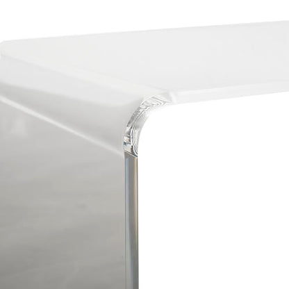 Safavieh Home Collection Atka Coffee Table, Clear
