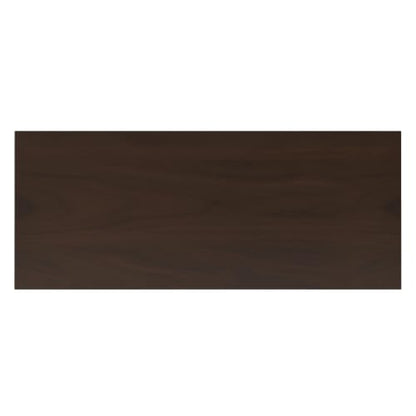 Warm Shaker 39" Solid Wood Media Cabinet in Brunette Brown, view 7