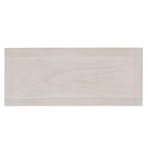 SAFAVIEH Furniture - Maralah 5-Shelf Storage Unit - White Washed - Solid Wood - Modern Geometric Design - Ideal for Living Room, Home Office, 25"W x 10.6"D x 30.1"H - Fully Assembled (AMH6634E)