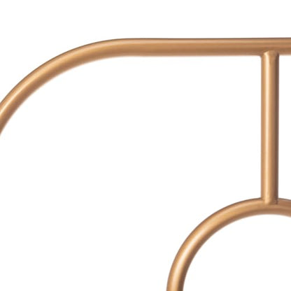Safavieh Home Paloma Retro Gold Headboard, Full