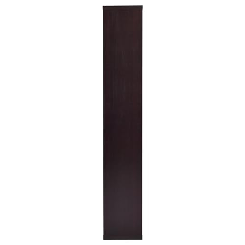 Coaster Theo 71-Inch 6-Shelf Bookshelf with Storage, Cappuccino 800264, view 7