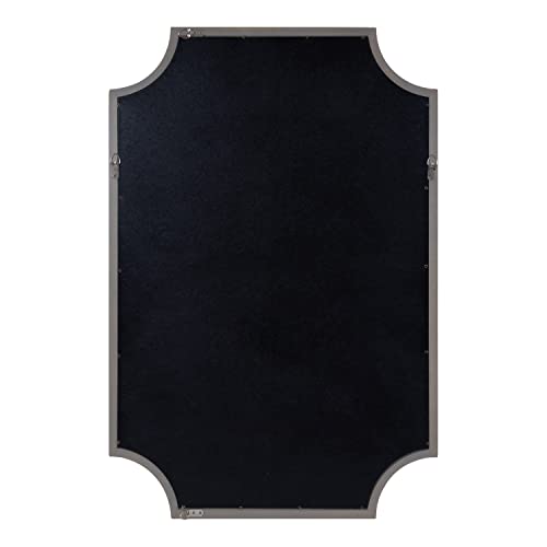 Hogan Farmhouse Wall Mirror; 20 x 30; Gray; Decorative Traditional Wall Decor