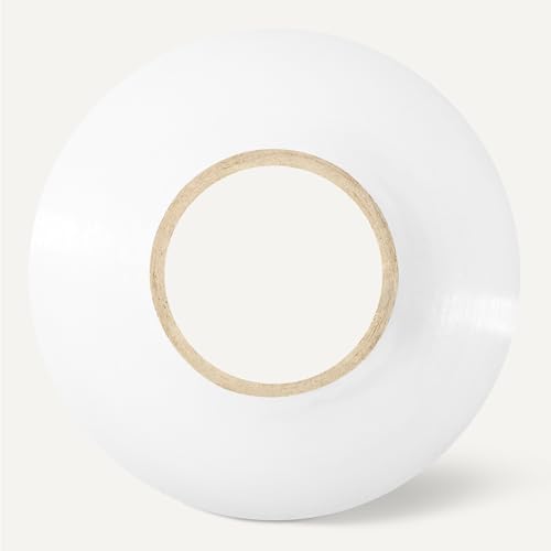 Strong Transparent Stretch Wrap Film Roll for Moving, Shipping and Storing, Furniture Wrapping, 15" x 1000 ft, Two Ergonomic Handles, Clear, 1 Roll