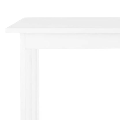 Slim Console Table - 39in x 11.8in Narrow Entryway Table - 2-Tier Sofa Table with Open Storage Shelf - Console Tables for Entryway, Hallway, and Foyer - Living Room Furniture by (White)