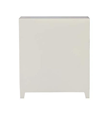 Powell Furniture Grace, Antique White Cabinet