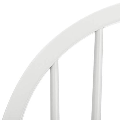 SAFAVIEH Furniture - Camden Spindle Dining Chair Set of 2 - White - Solid Wood - Classic Windsor Design - Ideal for Dining Room, Kitchen, 17.83" Seat Height (DCH8501B-SET2)