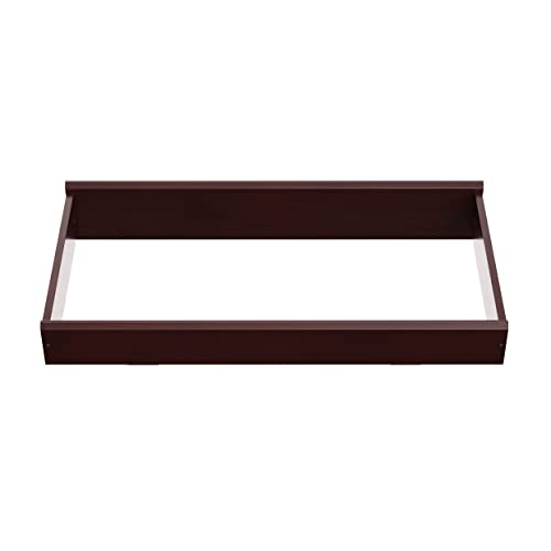 Nest Changing Table Topper (Espresso) - GREENGUARD Gold Certified, Designed to Fit Nest Changing Pad, Compatible with Alpine, Brookside, Crescent 6 Drawer Dressers