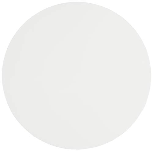 Safavieh Home Collection Maris Modern White Lacquer Round Hairpin Leg Coffee Table