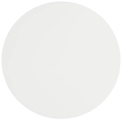 Safavieh Home Collection Maris Modern White Lacquer Round Hairpin Leg Coffee Table