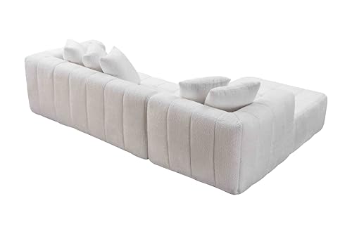 107.9" L-Shaped Boneless Couch, view 8