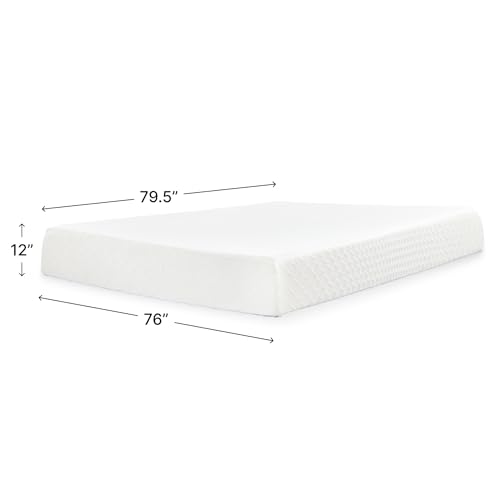 Signature Design by Ashley 12 Inch King Memory Foam Mattress in a Box, view 3
