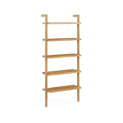 Nathan James Beacon Bohemian 5 Tier Bookshelf, Wall Mounted Bookcase, view 8