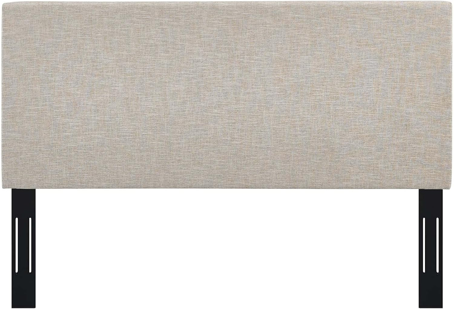Claire Linen Fabric Upholstered King and California King Headboard in Beige