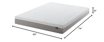 8 Inch Short Queen Ultima RV Memory Foam Mattress, Medium Firm Feel, view 3