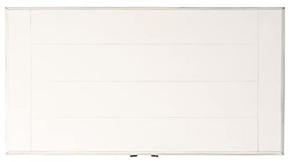 SAFAVIEH Furniture - Primrose 3-Drawer Console Table - Distressed White - Solid Wood - Farmhouse Classic Design - Ideal for Entryway, Living Room, Hallway, 23.5" W x 13" D x 29.5" H (CNS5707A)