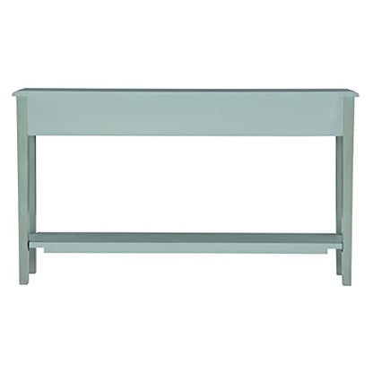 Powell Furniture Sadie Long Console Table, Teal