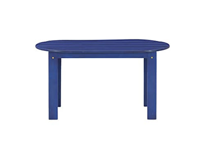 Jayde Outdoor Blue Adirondack Coffee Table