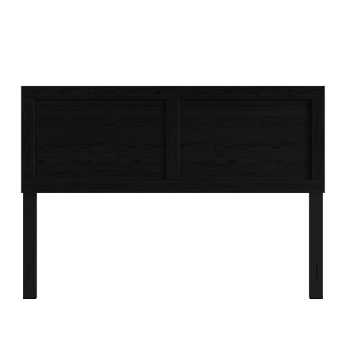 Queen Headboard, Wood Grain Panel Design, Adjustable Height, Easy Assembly, view 4