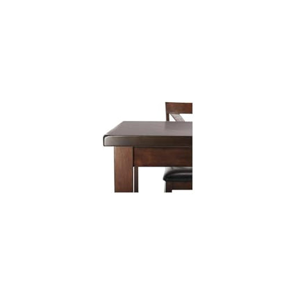 Safavieh Home Collection Everest 3 Piece Pub Set Mahogany and Black