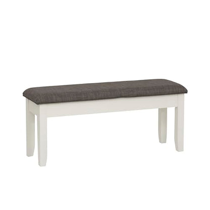 Powell Furniture Jane Storage, Antique White Dining Bench
