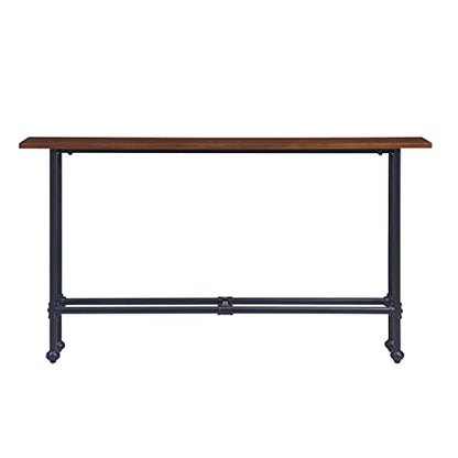 Agnew Skinny Console Table, black (AMZ0906MC), 56 in x 8 in x 30 in