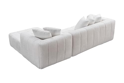 107.9" L-Shaped Boneless Couch, view 8