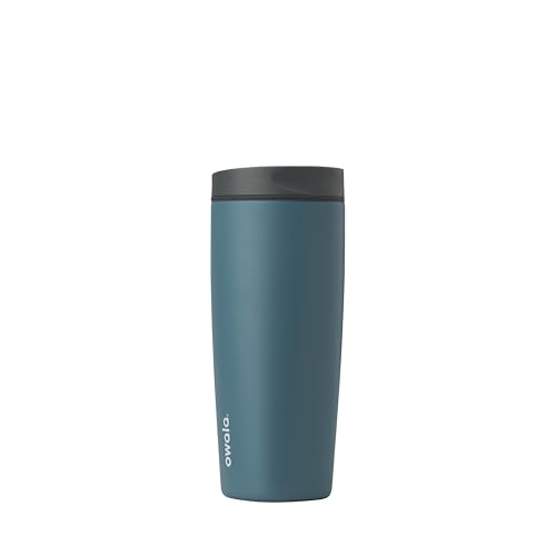 Owala SmoothSip Slider Insulated Stainless Steel Coffee Tumbler, view 2