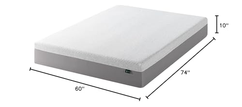 Zinus 10 Inch Ultima RV Memory Foam Mattress [New Version], Short Queen, Fiberglass Free, Medium Firm Feel, Breathable Memory Foam, Certified Safe Foams & Fabric, Mattress in A Box