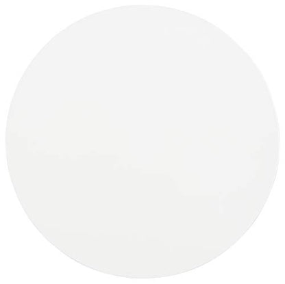 Safavieh Home Collection Vida Modern White Lacquer Round Hairpin Leg End Table