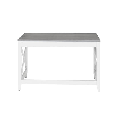 Home Office Desk, 47"x23"x29", Stylish Rustic Vintage Farmhouse Table, view 7