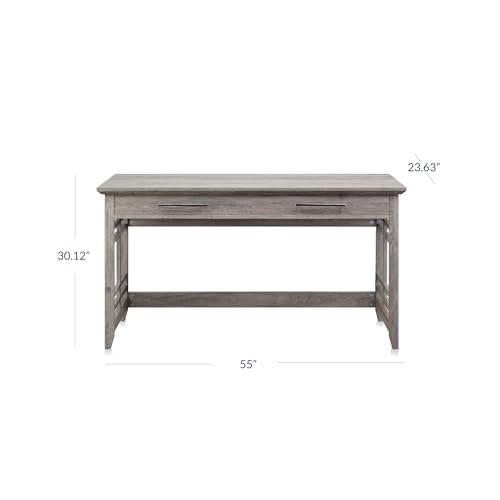 Modern Simple Home Office Computer Laptop Writing Desk Wood Study Table, view 4