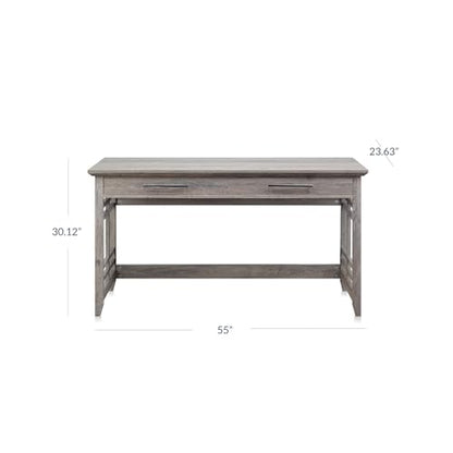 Modern Simple Home Office Computer Laptop Writing Desk Wood Study Table, view 4