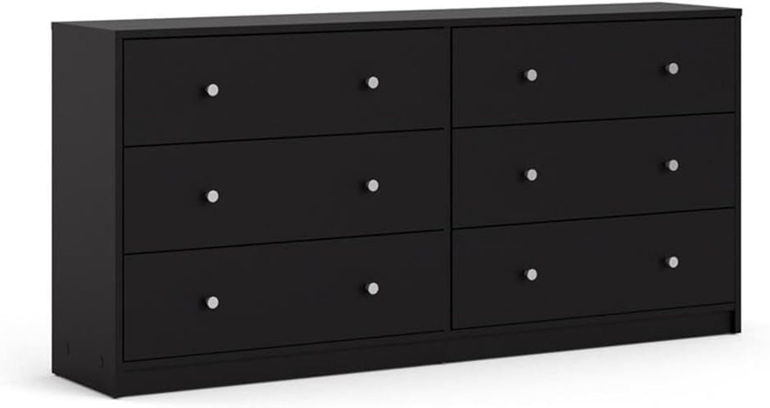 3-Piece Set with 3 Drawer Chest & 6 Drawer Dresser & Nightstand